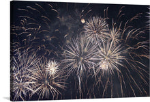  “Fireworks, New Year, celebration” is a stunning print that captures the beauty and excitement of a fireworks display. 