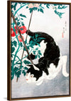 "Cat with Tomato Plant", Hiroaki Takahashi