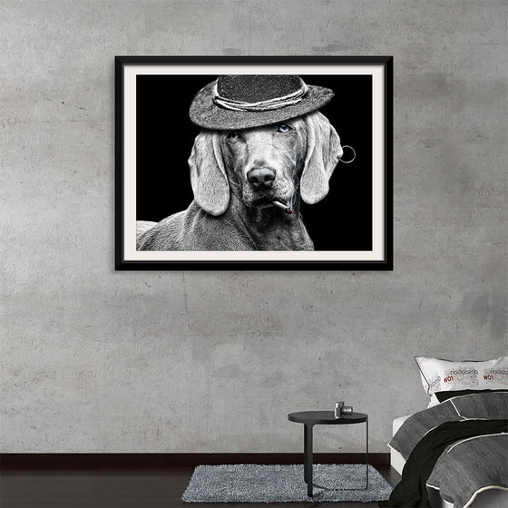 "Old School Cool Dog Smoking", Nikos Apelaths