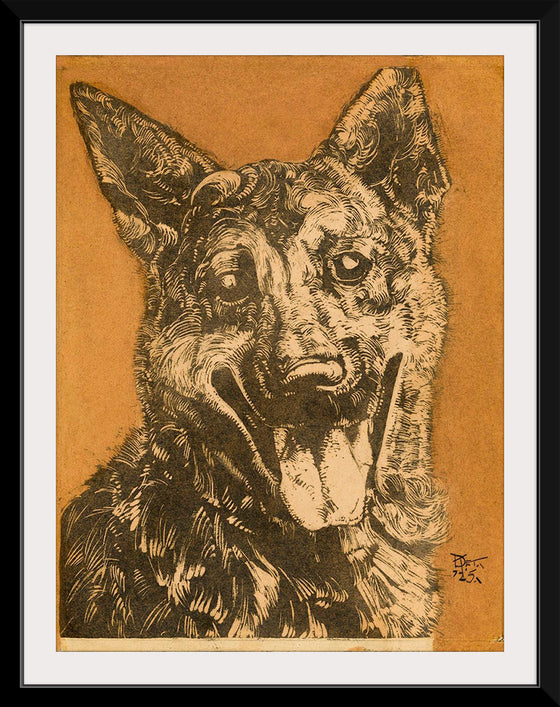 "Cees, portret van een hond", Dick Ket