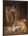 "Group of Whelps Bred between a Lion and a Tigress (1825)", Jacques–Laurent Agasse