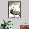 "Reindeer Watercolor"