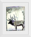 "Reindeer Watercolor"