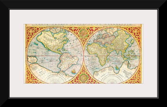 "Orbis terrae compendiosa descriptio : quam ex magna universali Gerardi Mercatoris Domino Richardo Gartho, geographie ac ceterarum bonarum artium amatori ac fautori summo (1637)", Gerhard Mercator