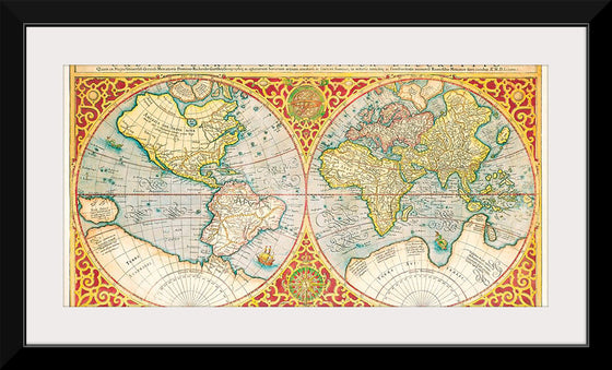 "Orbis terrae compendiosa descriptio : quam ex magna universali Gerardi Mercatoris Domino Richardo Gartho, geographie ac ceterarum bonarum artium amatori ac fautori summo (1637)", Gerhard Mercator