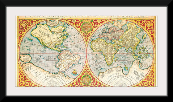 "Orbis terrae compendiosa descriptio : quam ex magna universali Gerardi Mercatoris Domino Richardo Gartho, geographie ac ceterarum bonarum artium amatori ac fautori summo (1637)", Gerhard Mercator