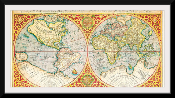 "Orbis terrae compendiosa descriptio : quam ex magna universali Gerardi Mercatoris Domino Richardo Gartho, geographie ac ceterarum bonarum artium amatori ac fautori summo (1637)", Gerhard Mercator