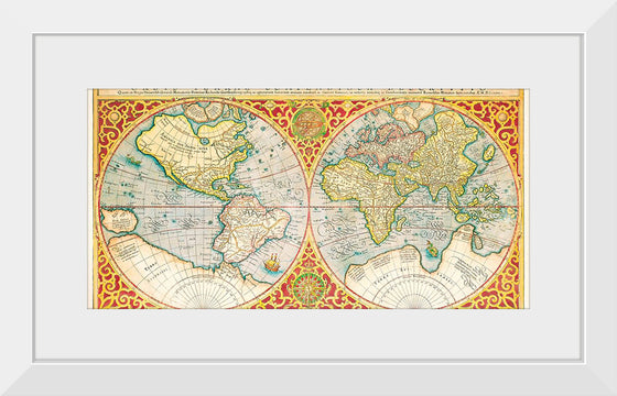 "Orbis terrae compendiosa descriptio : quam ex magna universali Gerardi Mercatoris Domino Richardo Gartho, geographie ac ceterarum bonarum artium amatori ac fautori summo (1637)", Gerhard Mercator