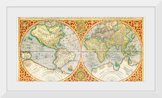 "Orbis terrae compendiosa descriptio : quam ex magna universali Gerardi Mercatoris Domino Richardo Gartho, geographie ac ceterarum bonarum artium amatori ac fautori summo (1637)", Gerhard Mercator