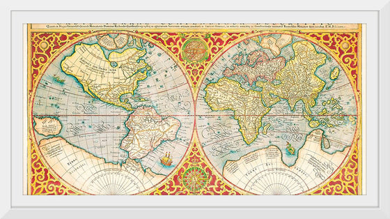 "Orbis terrae compendiosa descriptio : quam ex magna universali Gerardi Mercatoris Domino Richardo Gartho, geographie ac ceterarum bonarum artium amatori ac fautori summo (1637)", Gerhard Mercator