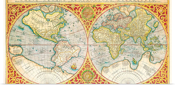 "Orbis terrae compendiosa descriptio : quam ex magna universali Gerardi Mercatoris Domino Richardo Gartho, geographie ac ceterarum bonarum artium amatori ac fautori summo (1637)", Gerhard Mercator