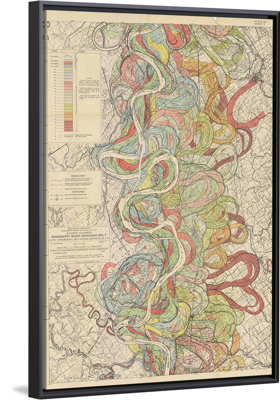 "Meanders of the Mississippi River"