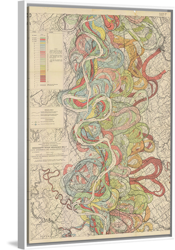 "Meanders of the Mississippi River"