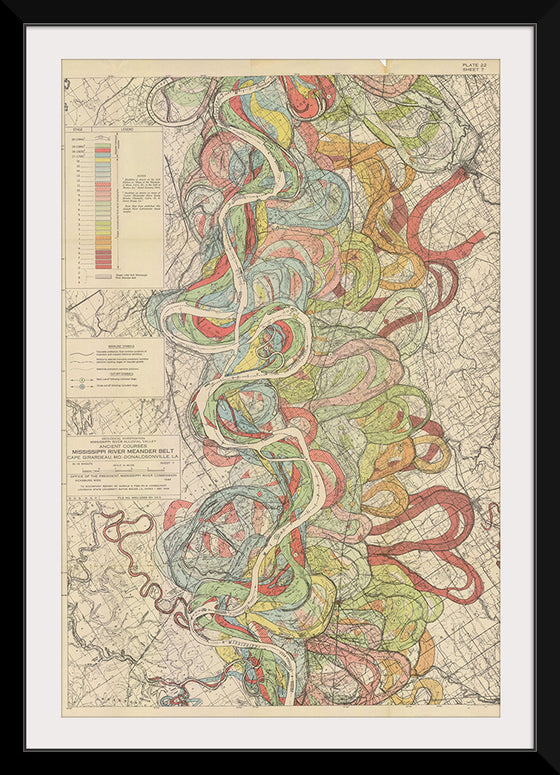 "Meanders of the Mississippi River"