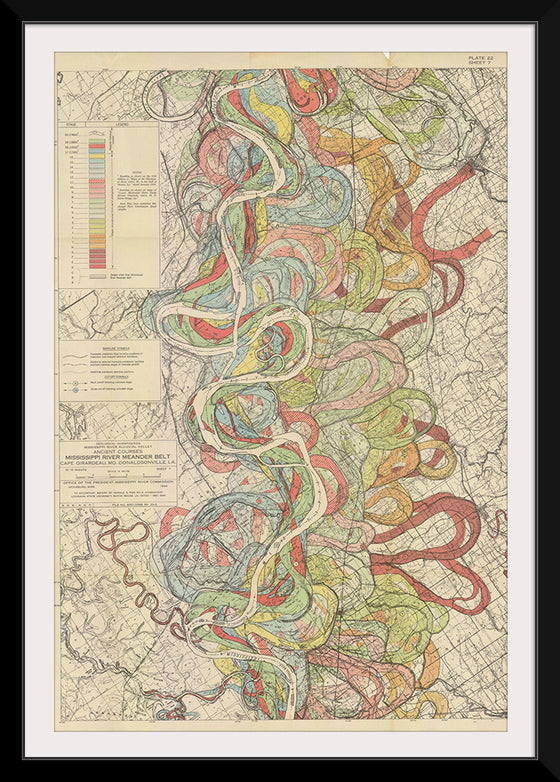 "Meanders of the Mississippi River"