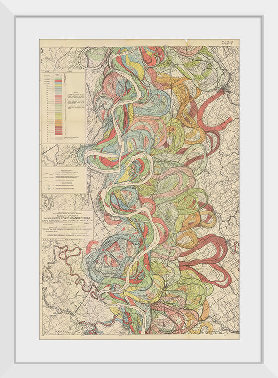 "Meanders of the Mississippi River"