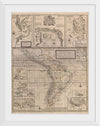 "A New & Exact MAP of the Coast, Countries and Islands within ye LIMITS of ye SOUTH SEA COMPANY"