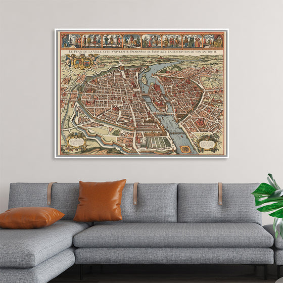 "Merian Map of Paris"