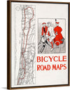 "Bicycle road maps", Edward Penfield