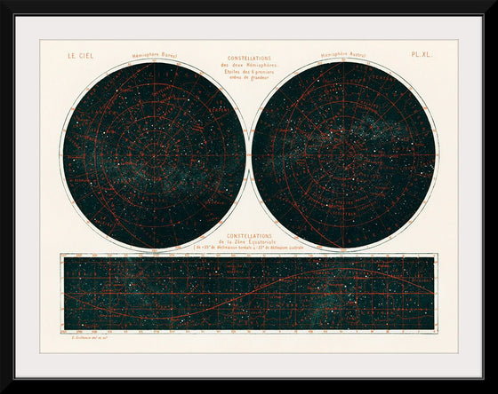 "Constellations of the Two Hemispheres(1877)", Guillemin Amédée