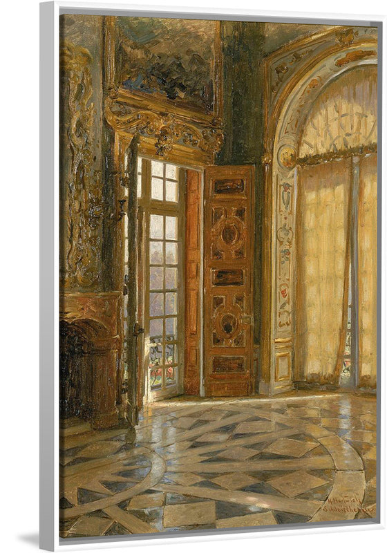 "Vestibule Corner ''Schleissheim," Prince Regent Luitpold's Palace", Herman Hartwich