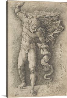  “Hercules and the Hydra” is an exquisite print that captures the epic battle between Hercules and the Hydra. The artwork, rendered with masterful precision, depicts Hercules in strong physical form, his muscles tensed as he engages with the menacing Hydra. The intensity and action of this mythological battle are palpable, making this print not just a piece of art, but an inspiring narrative of human strength and resilience.