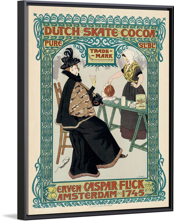 "Dutch skate cocoa", Johann Georg van Caspel