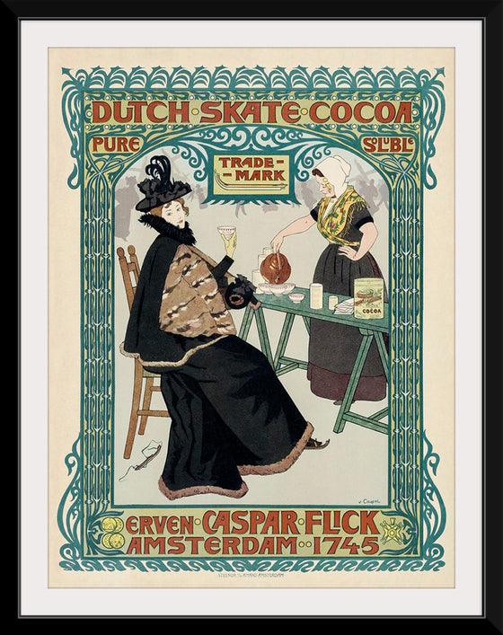 "Dutch skate cocoa", Johann Georg van Caspel