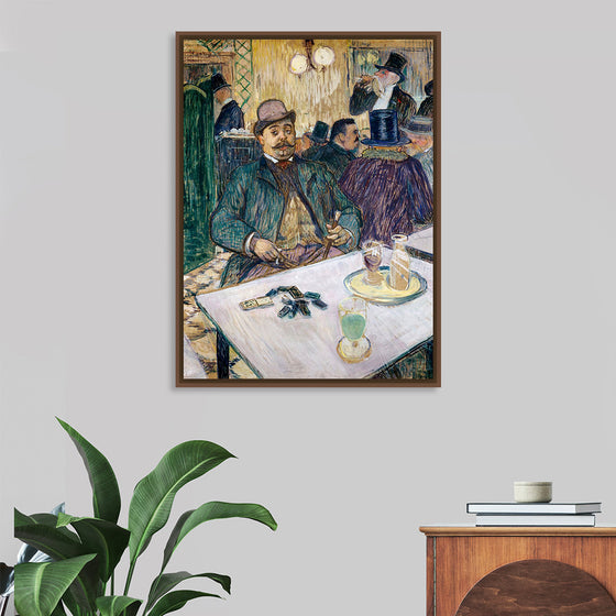 "Monsieur Boileau at the Café (1893)", Henri de Toulouse–Lautrec