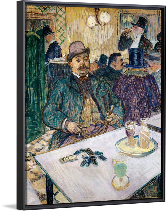 "Monsieur Boileau at the Café (1893)", Henri de Toulouse–Lautrec