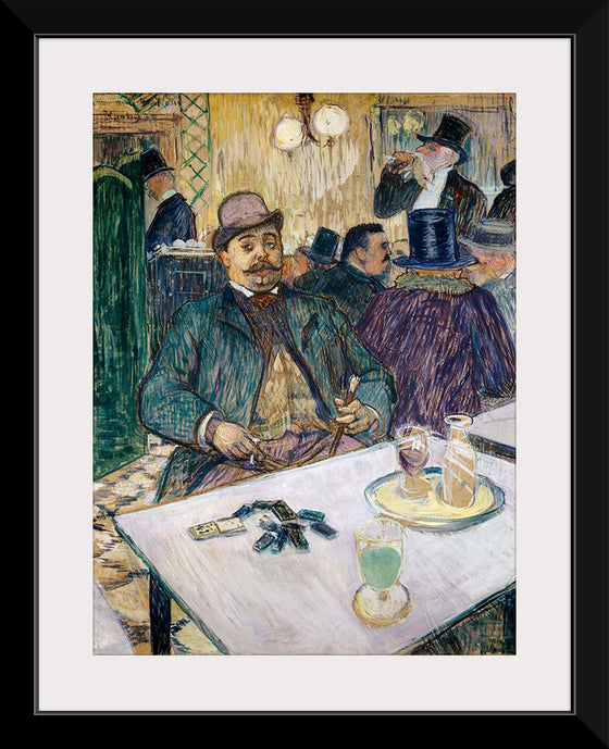 "Monsieur Boileau at the Café (1893)", Henri de Toulouse–Lautrec