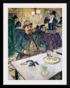 "Monsieur Boileau at the Café (1893)", Henri de Toulouse–Lautrec