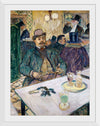 "Monsieur Boileau at the Café (1893)", Henri de Toulouse–Lautrec