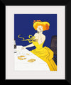 "Woman in Yellow Dress Eating Cookies", Leonetto Cappiello