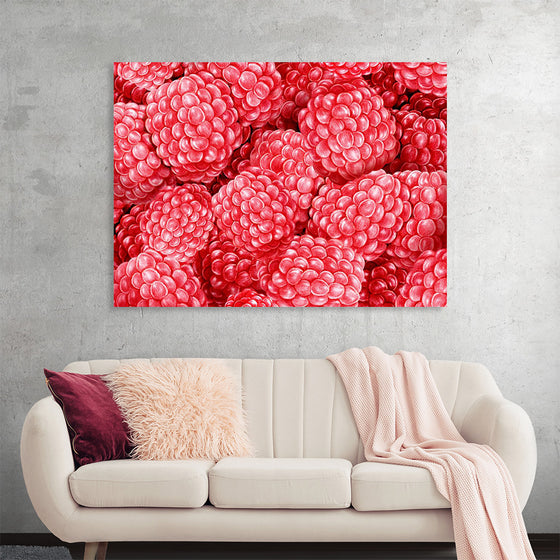 "Hand Drawn Raspberries"