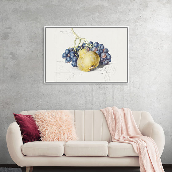 "Stilleven met druiven en een peer", Georgius Jacobus Johannes van Os