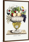 "Fruit vase(1847)", Currier & Ives
