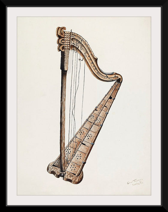 "Stringed Harp", Grace Thomas