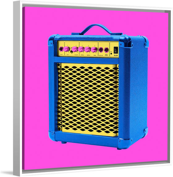 "Blue Portable Speaker"