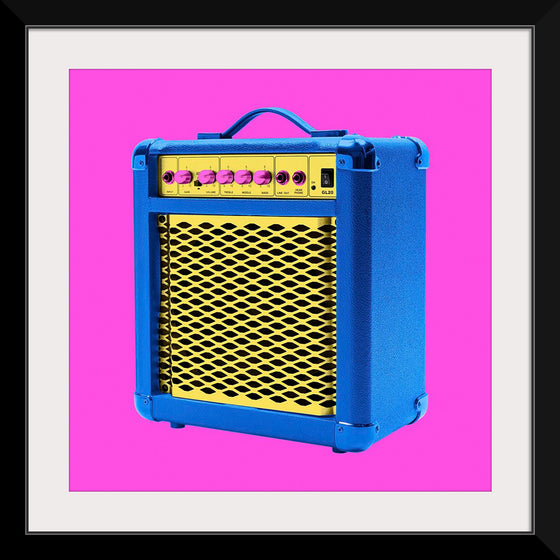 "Blue Portable Speaker"