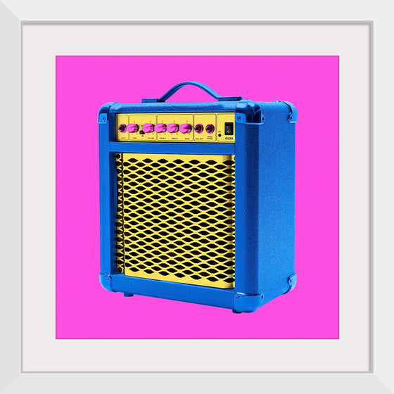 "Blue Portable Speaker"