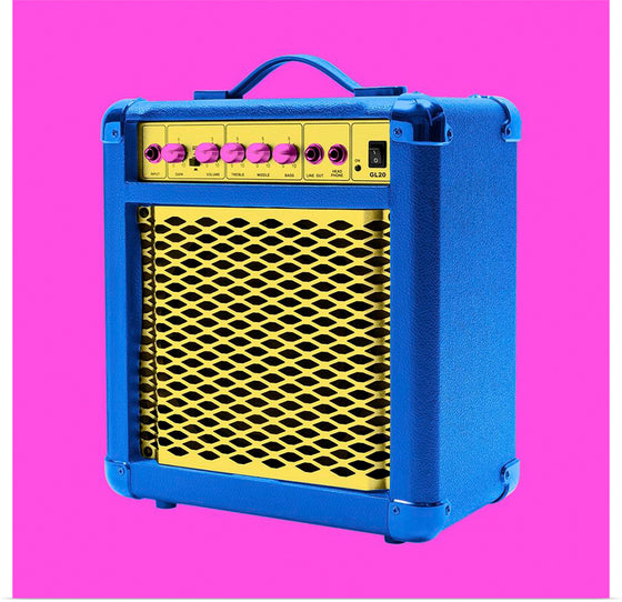 "Blue Portable Speaker"