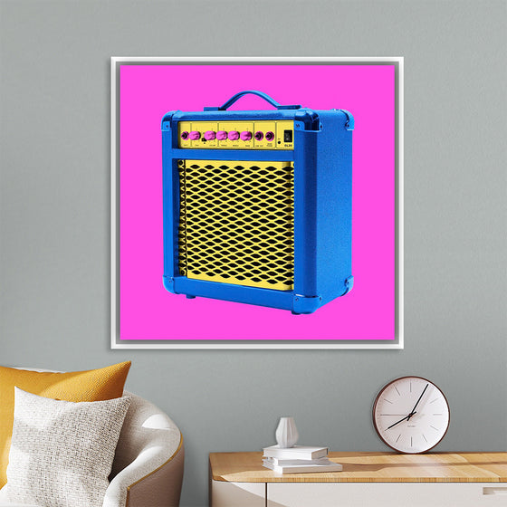 "Blue Portable Speaker"