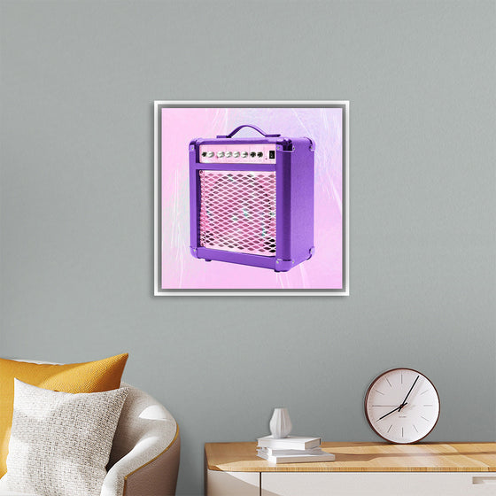 "Purple Portable Speaker"