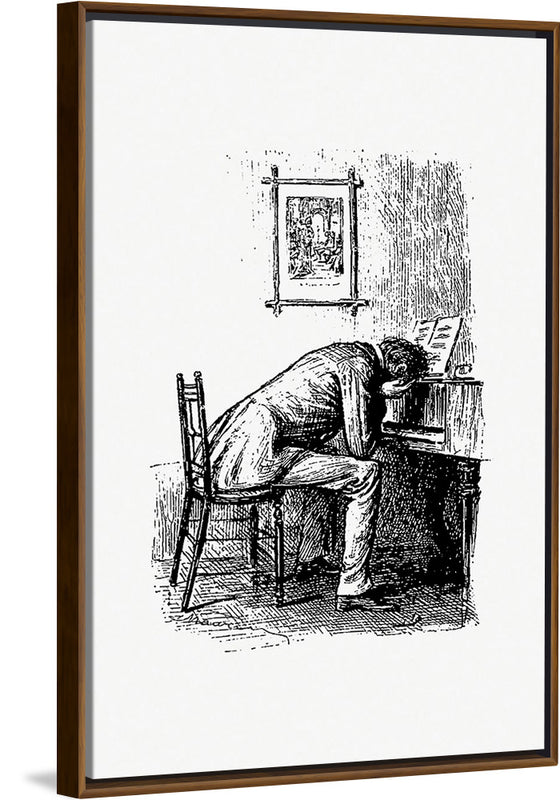 "Sad pianist(1892)",  J.R. Osgood & Co.