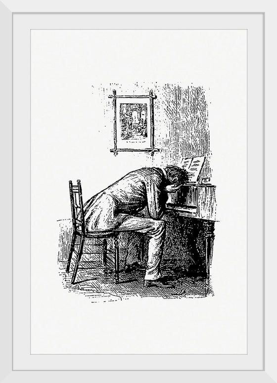 "Sad pianist(1892)",  J.R. Osgood & Co.