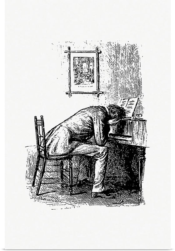 "Sad pianist(1892)",  J.R. Osgood & Co.