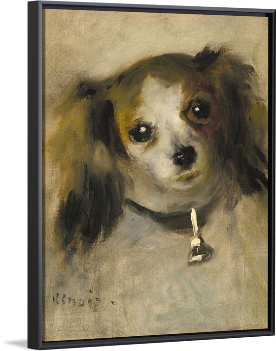 "Head of a Dog" (1870), Pierre - Auguste Renoir