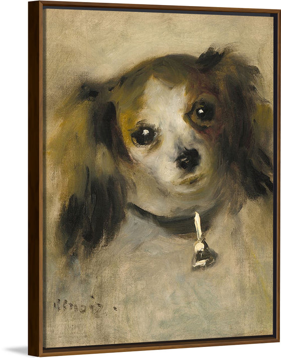 "Head of a Dog" (1870), Pierre - Auguste Renoir