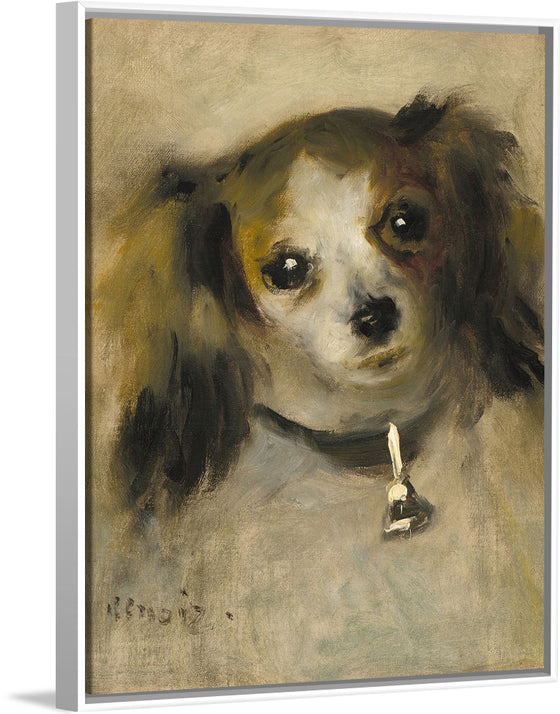 "Head of a Dog" (1870), Pierre - Auguste Renoir